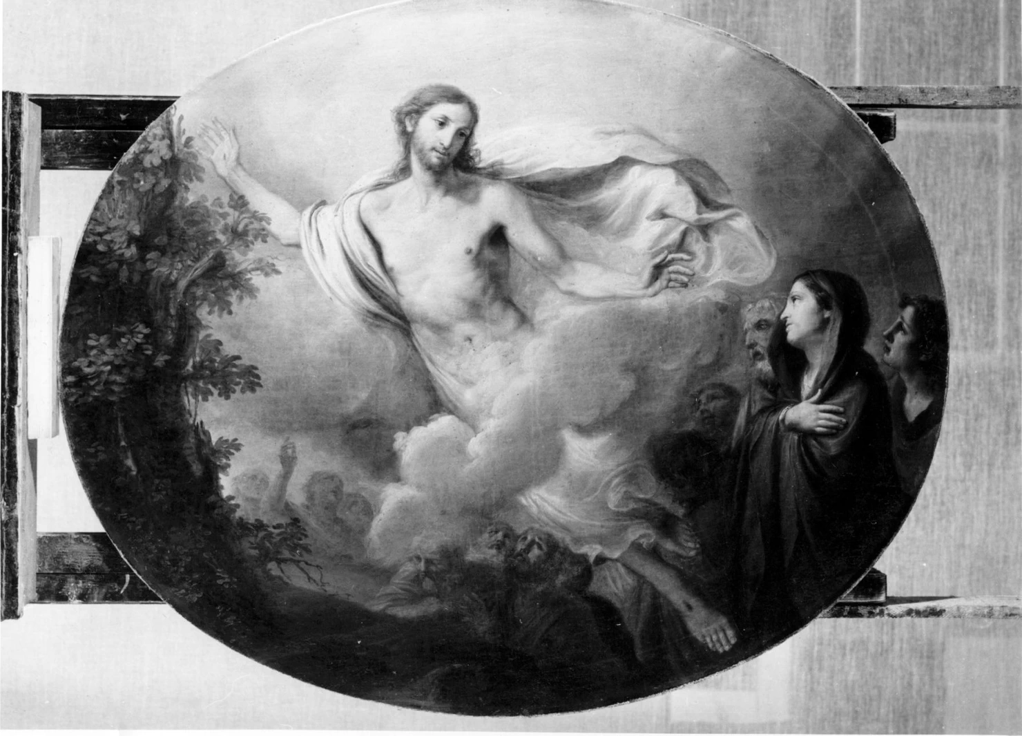 Misteri del rosario - Ascensione di Cristo, Chiesa di san Liborio, Colorno, Parma